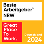 Auszeichnung ‚Beste Arbeitgeber NRW 2024‘ von Great Place to Work